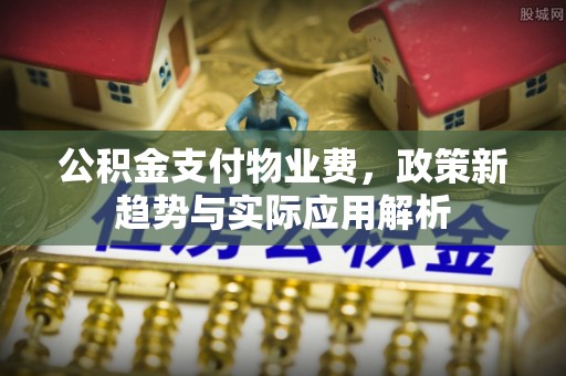 岐山公积金支付物业费，政策新趋势与实际应用解析