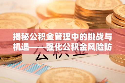 岐山揭秘公积金管理中的挑战与机遇——强化公积金风险防控的多维策略