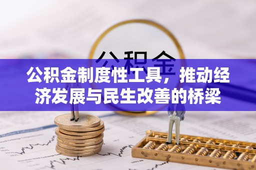 岐山公积金制度性工具，推动经济发展与民生改善的桥梁