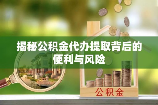 岐山揭秘公积金代办提取背后的便利与风险