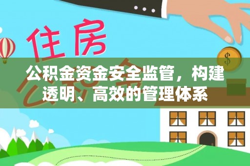 岐山公积金资金安全监管，构建透明、高效的管理体系