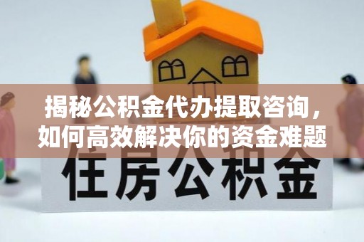 岐山揭秘公积金代办提取咨询，如何高效解决你的资金难题