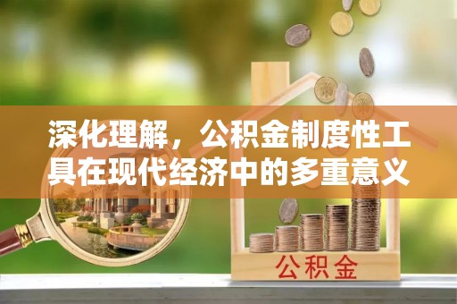 岐山深化理解，公积金制度性工具在现代经济中的多重意义