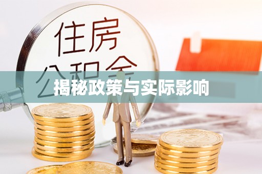 岐山揭秘政策与实际影响