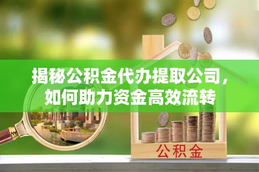 岐山揭秘公积金代办提取公司，如何助力资金高效流转