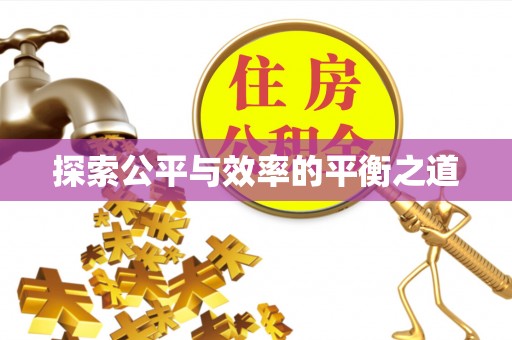岐山探索公平与效率的平衡之道