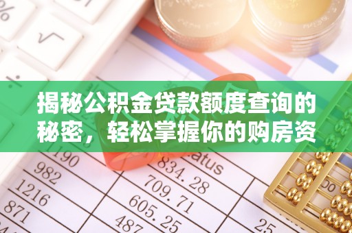 岐山揭秘公积金贷款额度查询的秘密，轻松掌握你的购房资金