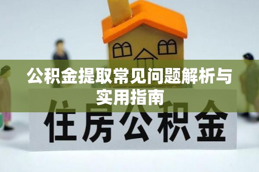岐山公积金提取常见问题解析与实用指南