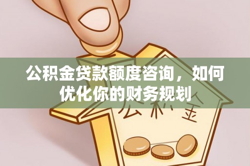 岐山公积金贷款额度咨询，如何优化你的财务规划