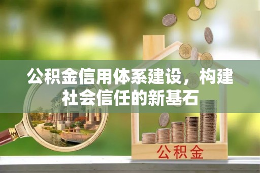 岐山公积金信用体系建设，构建社会信任的新基石