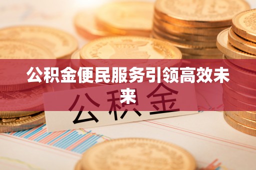 岐山公积金便民服务引领高效未来