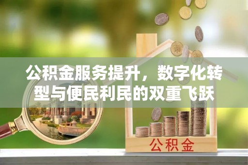 岐山公积金服务提升，数字化转型与便民利民的双重飞跃